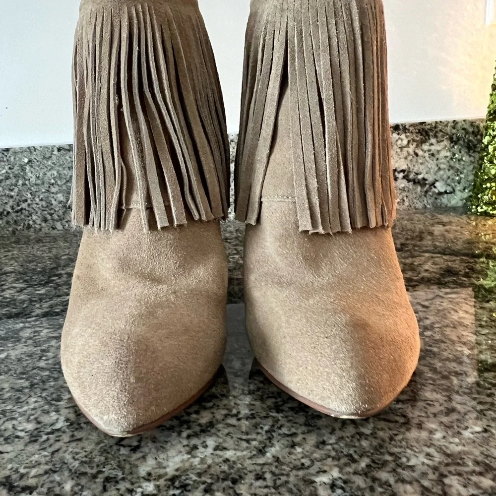 Chinese Laundry Fringe Booties